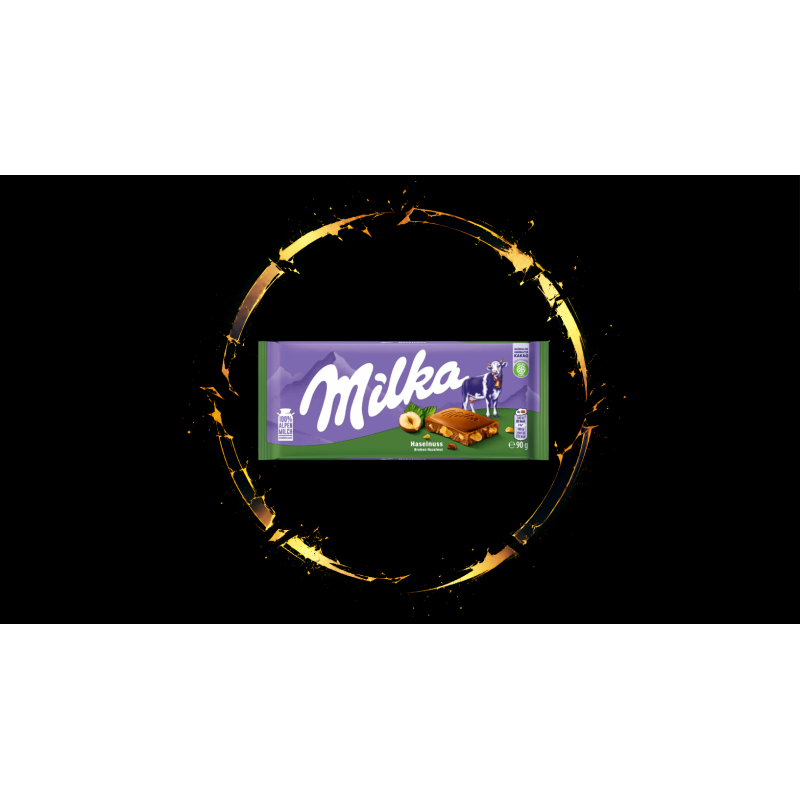 Milka lieskový orech