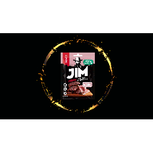JIM Jerky hovädzie – s príchuťou slaniny